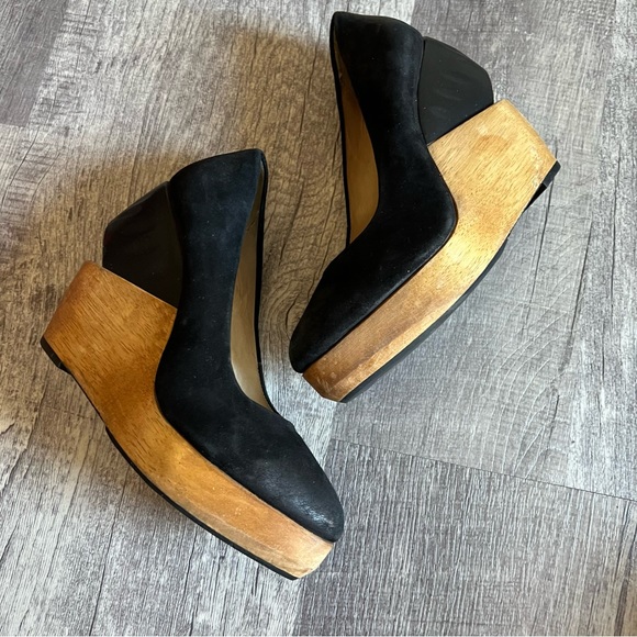 All Saints Shoes - Rare Allsaints spitalfields Platform Wedges Shoes Size 38